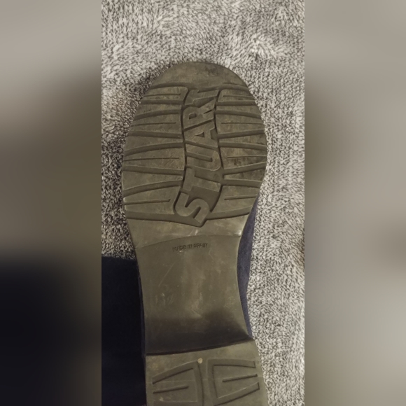 Stuart Weitzman blue suede over the knee boots - Picture 13 of 13